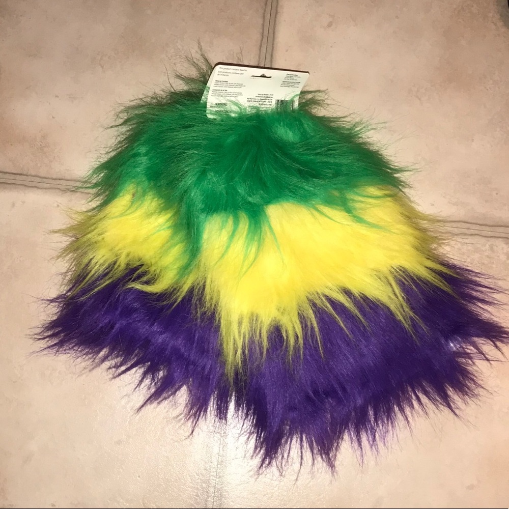 Mardi Gras Leg Warmers